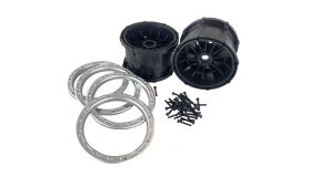 AMEWI / Felgen Set silber Mammoth, 2 Stück /...