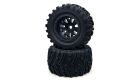 AMEWI / Komplettrad Set schwarz Mammoth, 2 Stück / 019-22624052