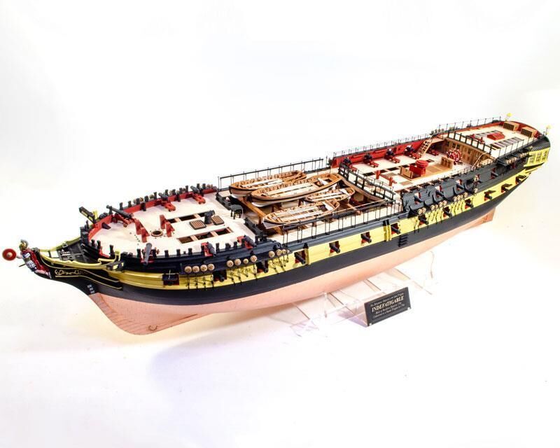 VANGUARD MODELS Standmodell HMS Indefatigable 1794 Bausatz 1:64 / 25321