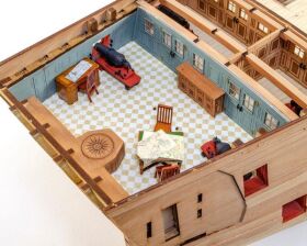 VANGUARD MODELS Standmodell HMS Indefatigable 1794 Bausatz 1:64 / 25321