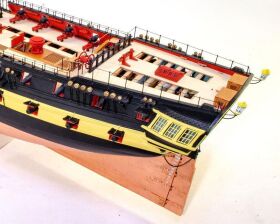 VANGUARD MODELS Standmodell HMS Indefatigable 1794 Bausatz 1:64 / 25321