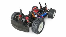 AMEWI / DR1.6 Drag Racer brushless 4WD 1:16 RTR dunkelgrau / 21098