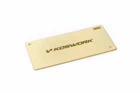 Koswork Batteriegewicht Shorty 94x46x1.0mm Koswork 36g /...