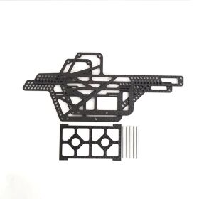 FURITEK TRX4M RAMPART Rahmen-Kit / Carbon-Version / FUR2309