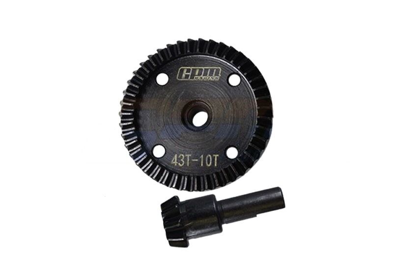 GPM ARRMA Kraton, Talion, Outcast, Notorius 6s GPM Diff- und Kegelzahnrad Cr-Stahl (43T/10T) / GPMMAK1043TSNBK