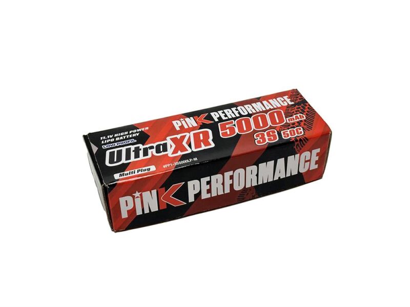 Pink Performance Ultra XR LiPo 3S 11.1V-5000-50C (Multi) LP 139x45x25mm 340g Soft / PP1-3S5000LP-M