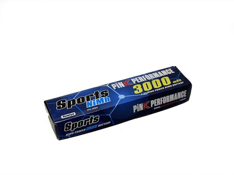 Pink Performance Sports NiMh 7.2V-3000Mah (Tamiya) 133x46x25mm 340g / PP2-3000T