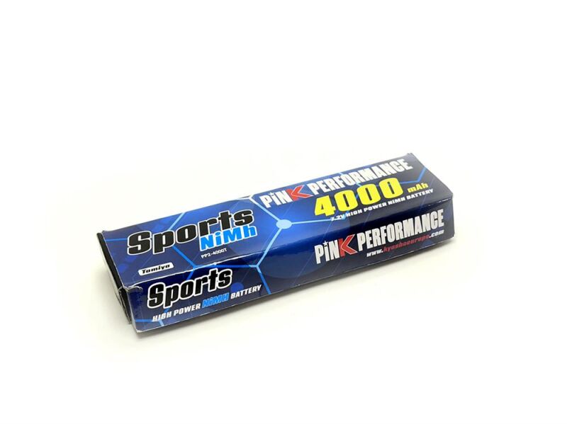 Pink Performance Sports NiMh 7.2V-4000Mah (Tamiya) 137x48x25mm 415g / PP2-4000T