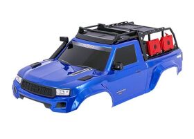 TRAXXAS TRX-4 Sport Karo lackiert blau komplett +KT...