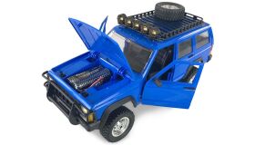 AMEWI / Scale Geländewagen JC-X12 1:12 RTR, blau / 22633