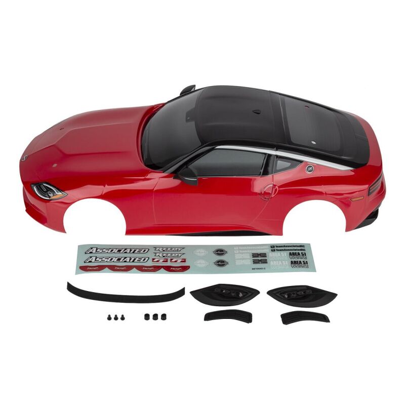 Team Associated Apex2 Sport, Nissan Z Body Set, Passion Red / AE31921