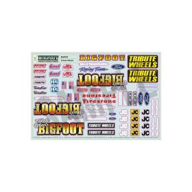 JConcepts 1993 Ford F-250 monster truck Tribute Wheels BIGFOOT® body w/ racerback and visor / JCO0404TW