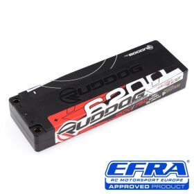 RUDDOG Racing 6200mAh 150C/75C 7.6V Ultra-LCG Stick Pack...