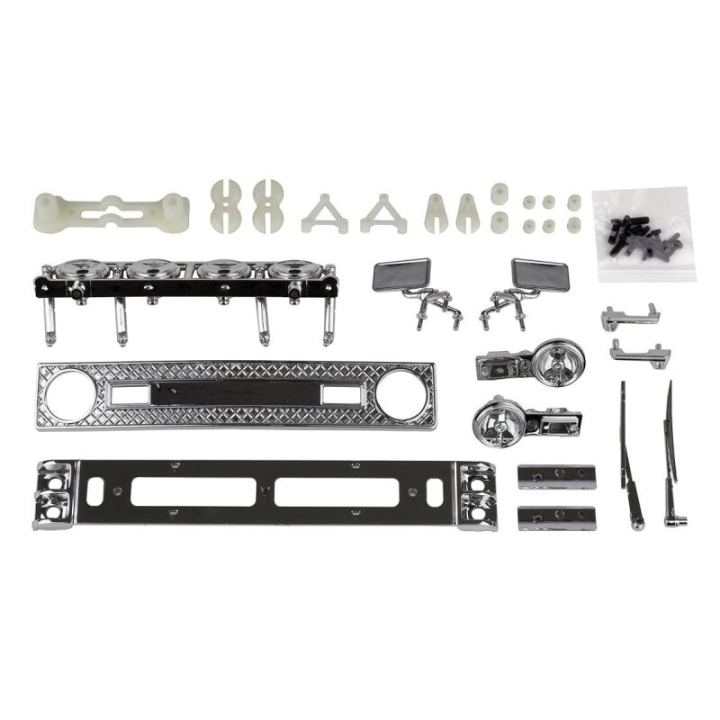 Team Associated MT12 Accessories, chrome / AE41103