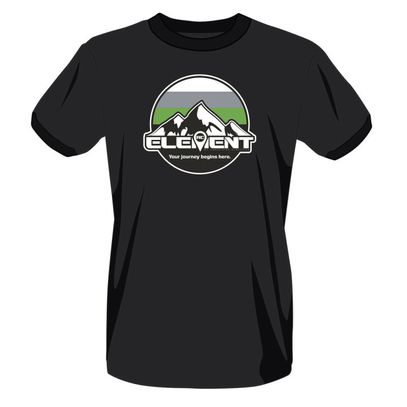 Element RC Circle Mountains T-Shirt, black, 4XL / AE97068