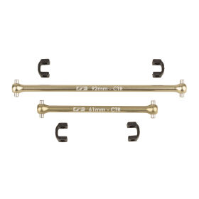 Team Associated RC10B74.2 FT Center Dogbone Set, aluminum...