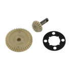 Team Associated RC10B74.2 FT Ring and Pinion Gear Set, molded / AE92318