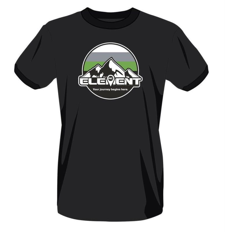 Element RC Circle Mountains T-Shirt, black, S / AE97062