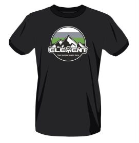 Element RC Circle Mountains T-Shirt, black, L / AE97064