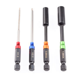 RUDDOG Metric Hex and Nut 1/4" Power Tool Wrench Set...