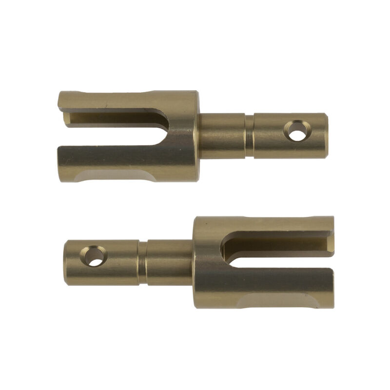 Team Associated RC10B74.2 FT Center Differential Outdrives, aluminum / AE92358