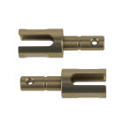 Team Associated RC10B74.2 FT Center Differential Outdrives, aluminum / AE92358