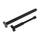Team Associated RC10B74.2 FT Carbon Fiber Stiff Chassis Brace Support Set, 2.5mm / AE92365