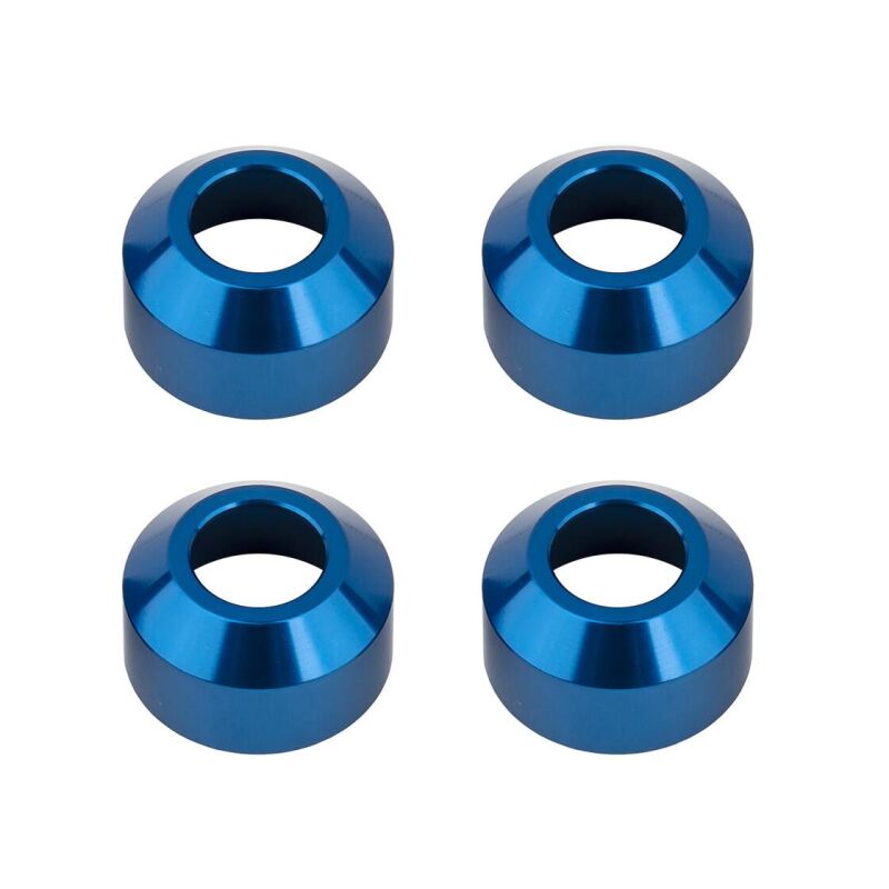 Team Associated RC8B4 FT CVA Axle Sleeves, blue aluminum / AE81590