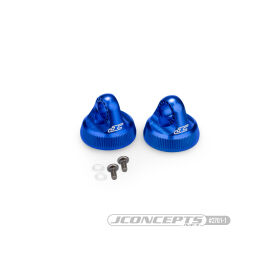 JConcepts Fin, 13mm shock cap - blue (Fits Team...