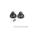 JConcepts Fin, 13mm shock cap - black (Fits – Team Associated 13mm shock body) / JCO2701-2