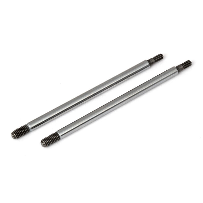 Team Associated FT Chrome Shock Shafts, 3.5 x 44.5mm / AE81612