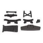Team Associated Reflex 14R Shock Towers, Bumper, and Skid Plate Set / AE21573
