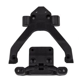 Team Associated RC10B6.4 Front Top Plate and Ballstud...