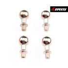 Iris 6.5x3.75mm Suspension Ballstud +1.5mm Neck (4pcs) / IRIS-84012