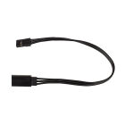 Reedy 175mm Servo Wire Extension, black (6.89 in) / AE27165