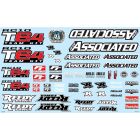 Team Associated RC10T6.4 Decal Sheet / AE71179