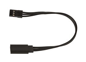 Reedy 125mm Servo Wire Extension, black (4.92 in) / AE27164