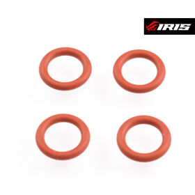 Iris Shock O-Ring 8x2mm (4pcs | red) / IRIS-50018