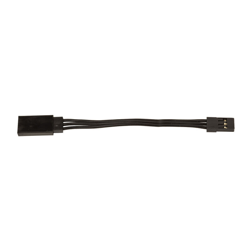 Reedy 75mm Servo Wire Extension, black (2.95 in) / AE27163