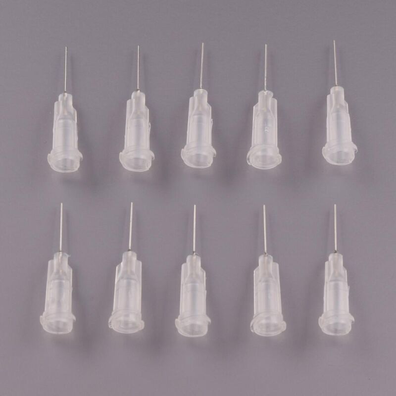 RUDDOG CA Glue Straight Steel Tips Ultra Thin (10pcs) / RP-0693