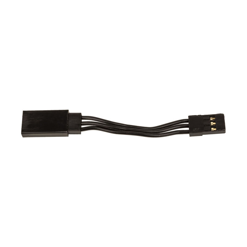 Reedy 50mm Servo Wire Extension, black (1.97 in) / AE27162