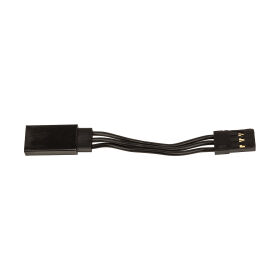 Reedy 50mm Servo Wire Extension, black (1.97 in) / AE27162