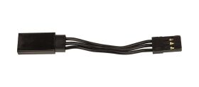 Reedy 50mm Servo Wire Extension, black (1.97 in) / AE27162