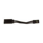 Reedy 50mm Servo Wire Extension, black (1.97 in) / AE27162