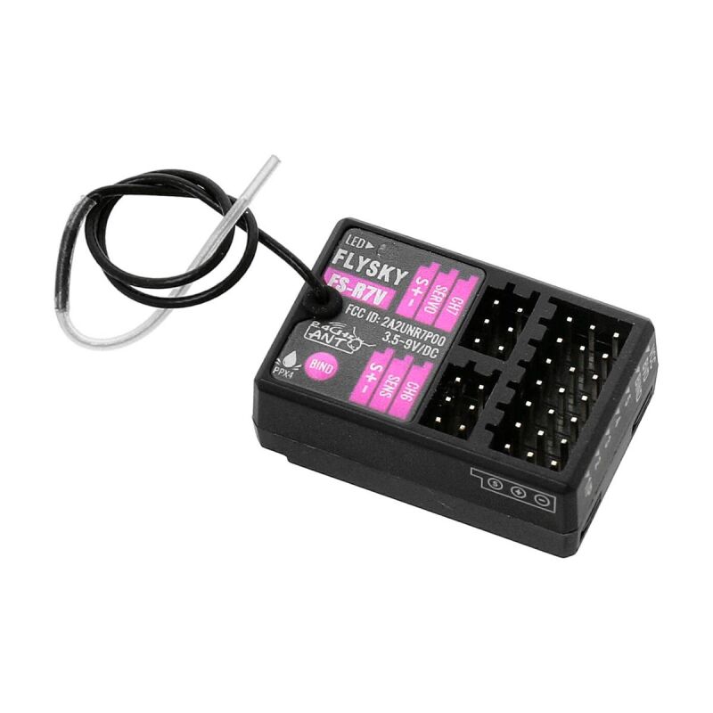 Flysky R7V ANT Empfänger mit Gyro 7 Kanal / FS025