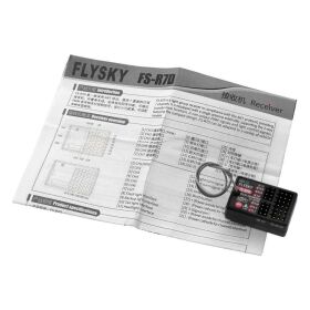 Flysky R7D ANT Empfänger mit LED Kontroller 7 Kanal...