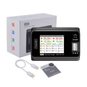 ToolkitRC M6D LiPo 1-6S 15A 2 Kanal Ladegerät DC 7-28V / TK10800