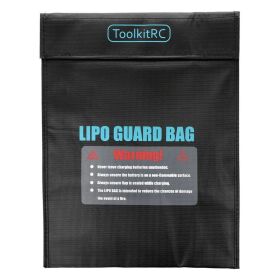 ToolkitRC Lipo Safe Bag L 230x300mm Schwarz / TK40700