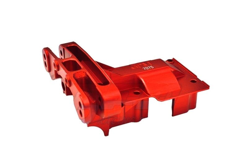 GPM TRAXXAS XRT Bulkhead 7075-T6 Aluminium hinten rot / GPMXRT013R