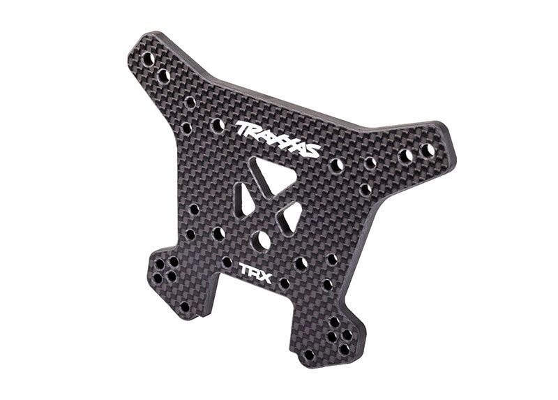 TRAXXAS Sledge Dämpferbrücke hinten, 5mm Carbon Fiber / TRX9641